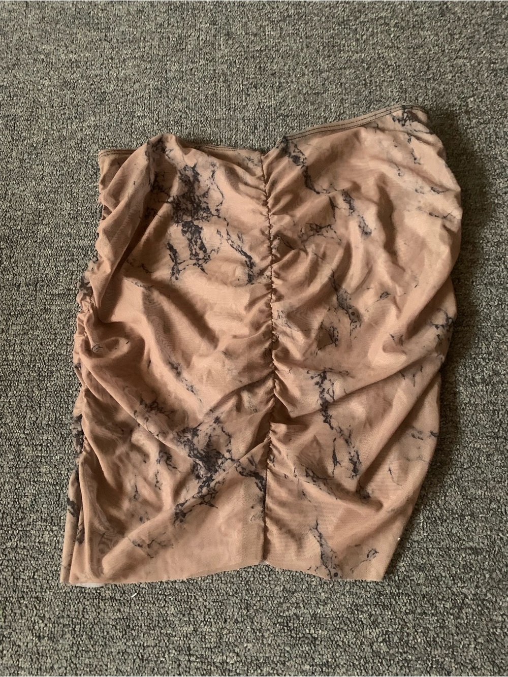 Women's Ruched Marble-Print Tube Bathing Suit Skirt
Excellent preloved condition